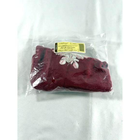 2010 Longaberger Christmas Collection Falling Snow Liner 2388027 - Picture 1 of 3